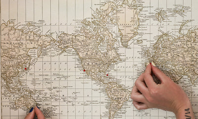 Small Space, Big Story: Why Map Art and Pin Globes Make Perfect Dorm Decor