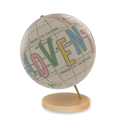 Adventure Awaits Personalized World Globe Art