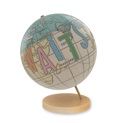 Adventure Awaits Personalized World Globe Art view 3