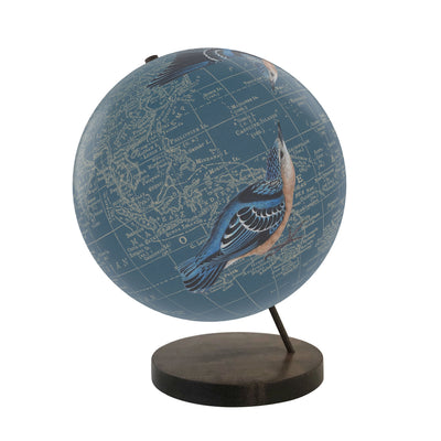 Personalized True North Bluebird World Globe view 2