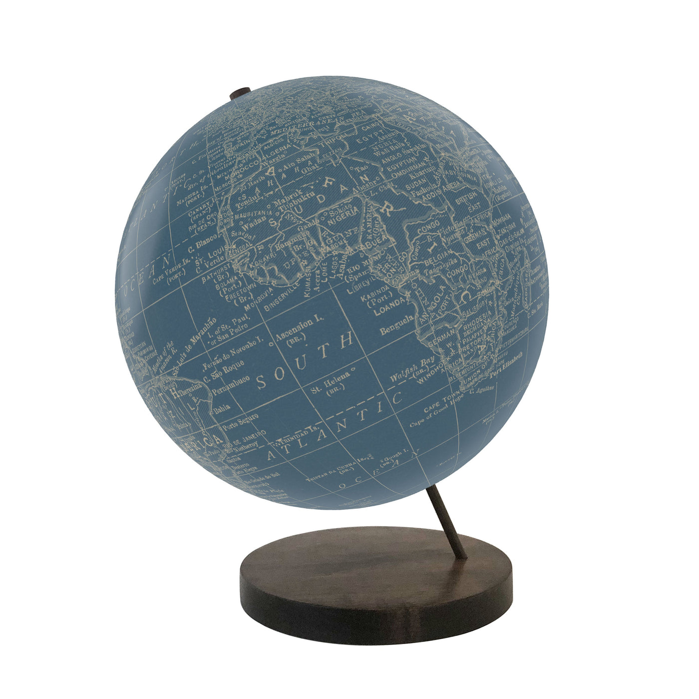 Personalized True North Bluebird World Globe view 3