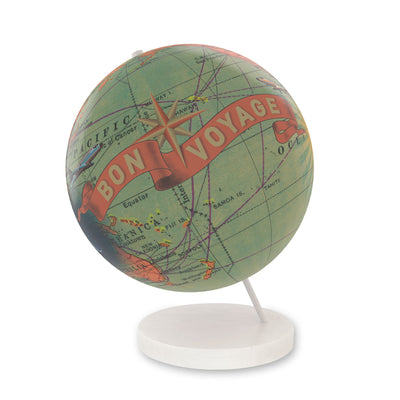 Bon Voyage Personalized Adventure World Globe white base