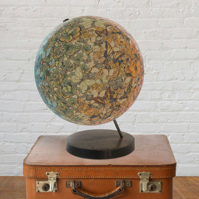 Butterfly Swarm Personalized Handmade Globe Art lifestyle