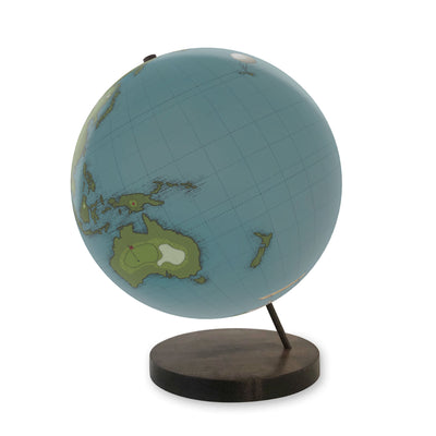 Golf Course Globe Art: The World in 18 Holes view 3