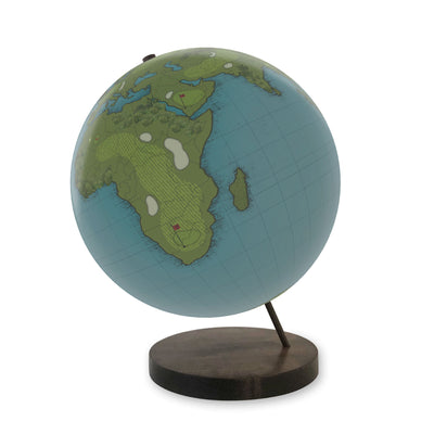 Golf Course Globe Art: The World in 18 Holes view 2