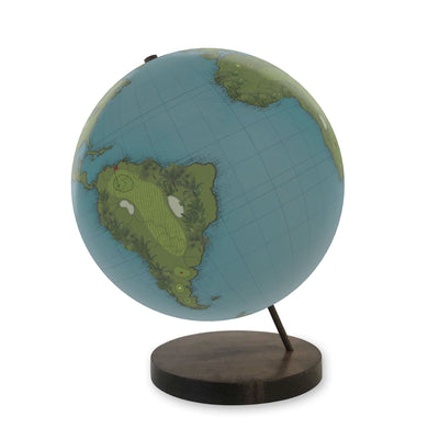 Golf Course Globe Art: The World in 18 Holes