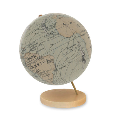Dive into your World – Swimming Vintage Globe Art view 3