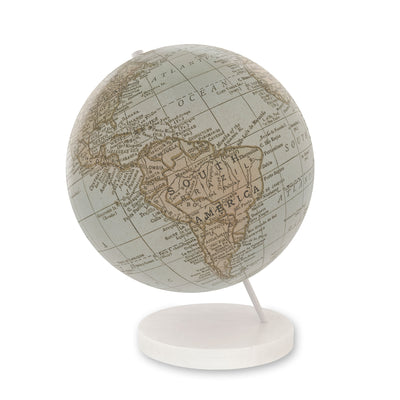 Modern Heirloom: Vintage Map Globe Art white base