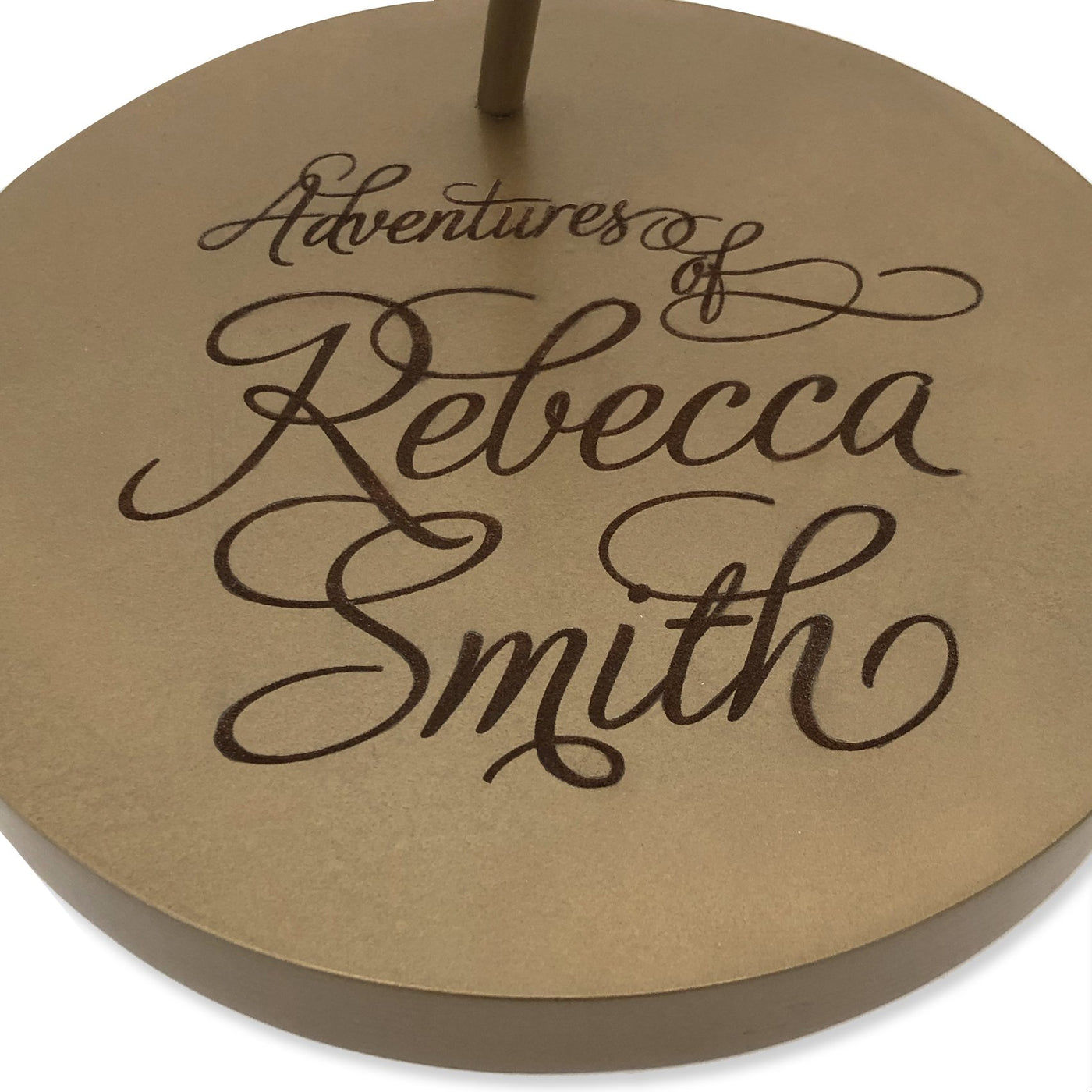 Personalized and Engraved Adventures Push Pin Globe by Wendy Gold