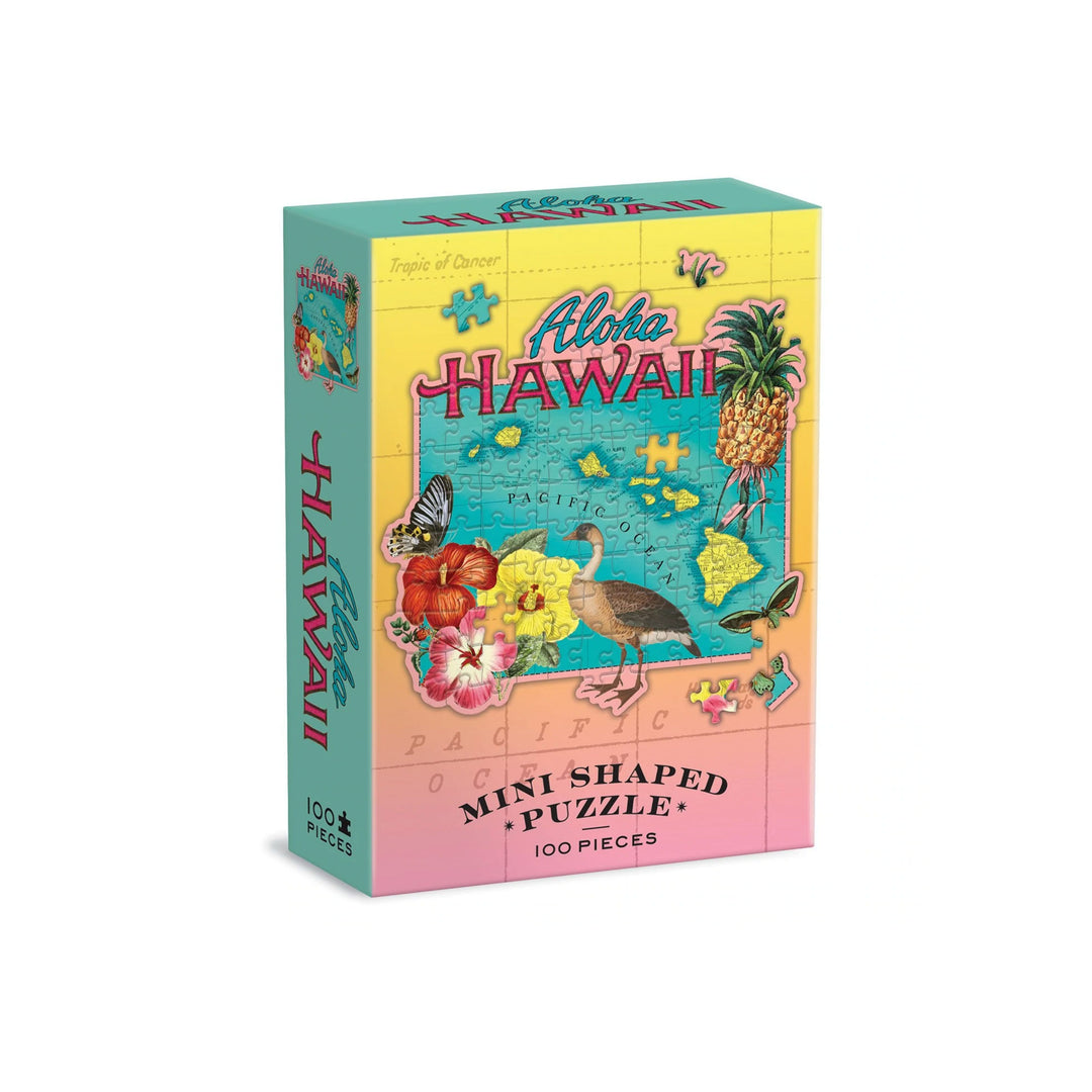 Wendy Gold Hawaii Mini Shaped State 100 Pc. Puzzle | Wendy Gold