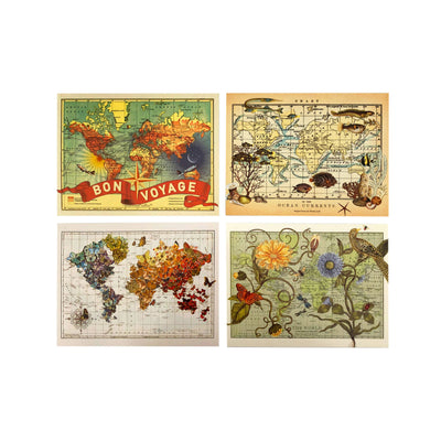 Maps Of The Imagination Map Notecards in Keepsake Box