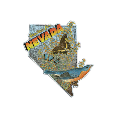 Nevada Mini Shaped State Puzzle