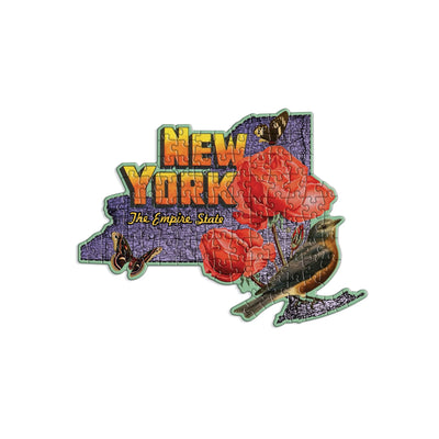 New York Mini Shaped State Puzzle