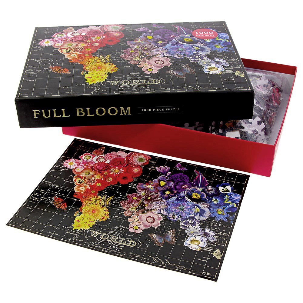 Full Bloom 1000 Piece Puzzle by Wendy Gold