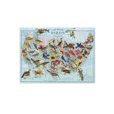 USA State Birds 1000 Piece Puzzle